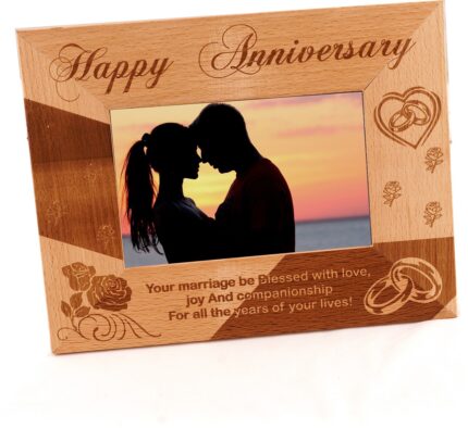 Capturing Happiness Wood Photo Frame